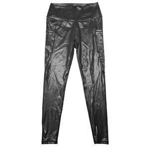 CVG Leggings Womens Large Black Ankle Pockets Nylon Spandex SquatsApproved